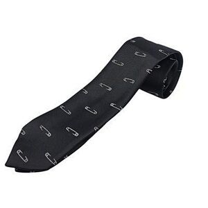 KEANAN DUFFTY Safety Pin Skinny Tie